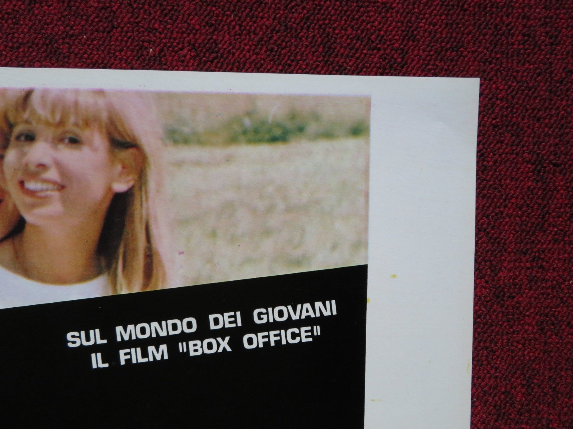 I RAGAZZI FIC FIC ITALIAN FOTOBUSTA POSTER JEAN MARC LONGVAL SYLVA GREEN 1977 Rendezvous Cinema Movie posters