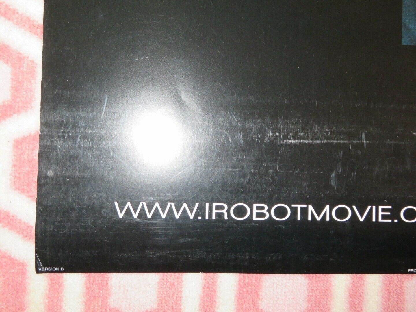 I ROBOT VERSION B US ONE SHEET ROLLED BRIDGET MOYNAHAN WILL SMITH 2004 Movie posters