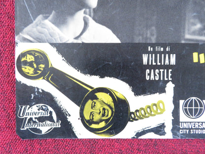 I SAW WHAT YOU DID - I ITALIAN FOTOBUSTA POSTER JOAN CRAWFORD JOHN IRELAND 1965 Rendezvous Cinema Movie posters