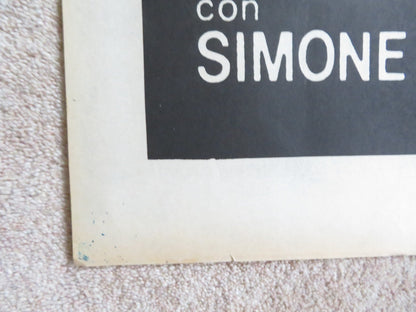 I SENT A LETTER TO MY LOVE ITALIAN 2 FOGLIO POSTER SIMONE SIGNORET 1980 Rendezvous Cinema Movie posters