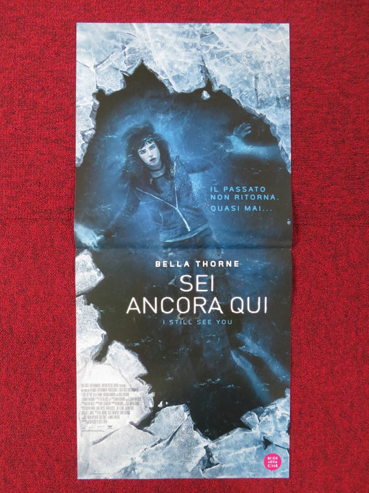 I STILL SEE YOU ITALIAN LOCANDINA POSTER BELLA THORNE RICHARD HARMON 2018 Rendezvous Cinema Movie posters