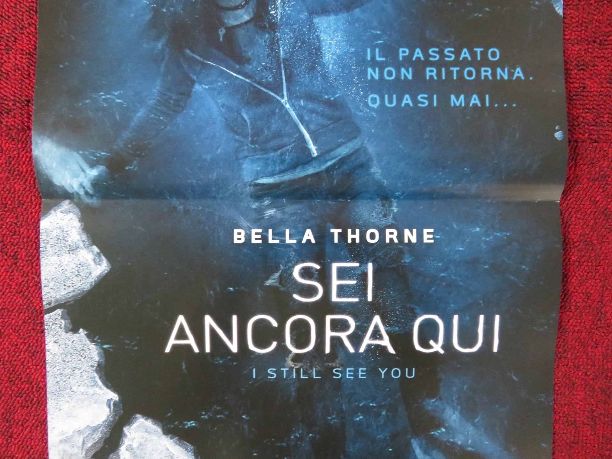 I STILL SEE YOU ITALIAN LOCANDINA POSTER BELLA THORNE RICHARD HARMON 2018 Rendezvous Cinema Movie posters