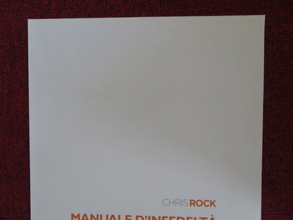 I THINK I LOVE MY WIFE ITALIAN LOCANDINA (27.5"x13") POSTER CHRIS ROCK 2007 - Rendezvous Cinema