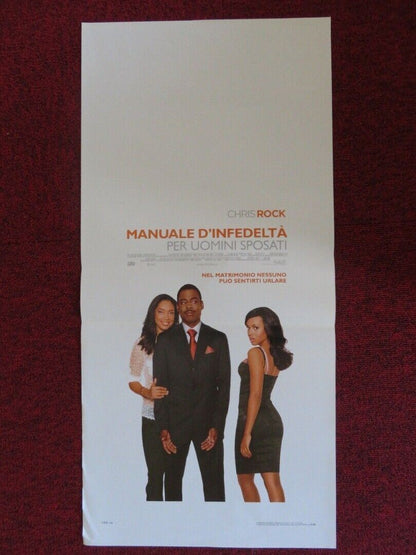 I THINK I LOVE MY WIFE ITALIAN LOCANDINA (27.5"x13") POSTER CHRIS ROCK 2007 - Rendezvous Cinema