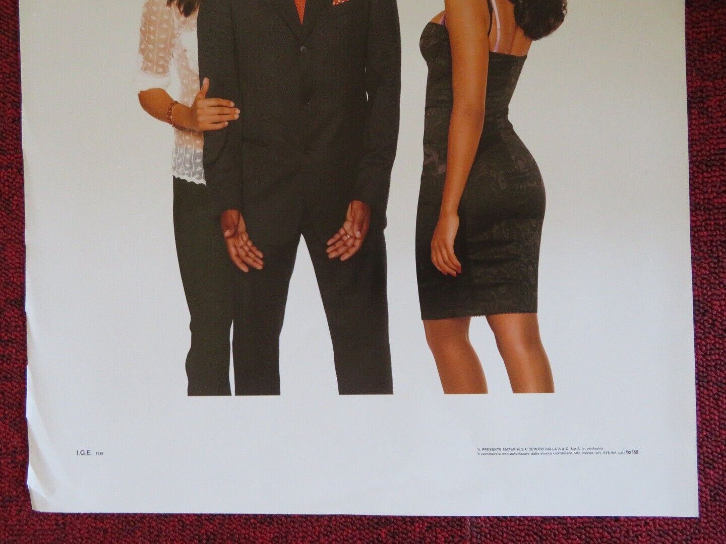 I THINK I LOVE MY WIFE ITALIAN LOCANDINA (27.5"x13") POSTER CHRIS ROCK 2007 - Rendezvous Cinema