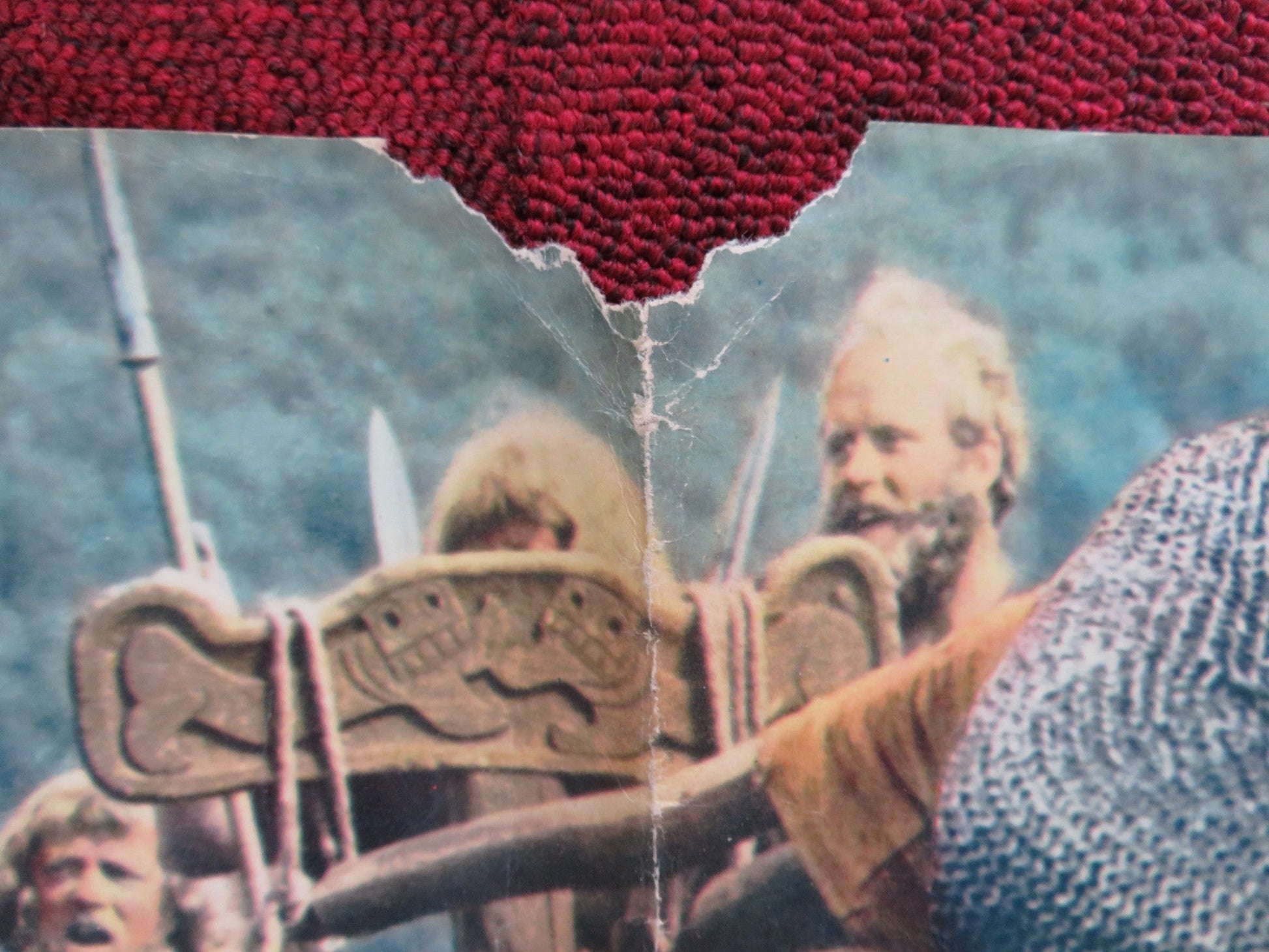 I VICHINGHI ITALIAN FOTOBUSTA POSTER KIRK DOUGLAS TONY CURTIS 1958 Rendezvous Cinema Movie posters