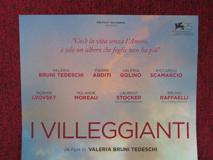 I VILLEGGIANTI ITALIAN LOCANDINA (26.5"x12.5") POSTER PIERRE ARDITI 2018 Movie posters