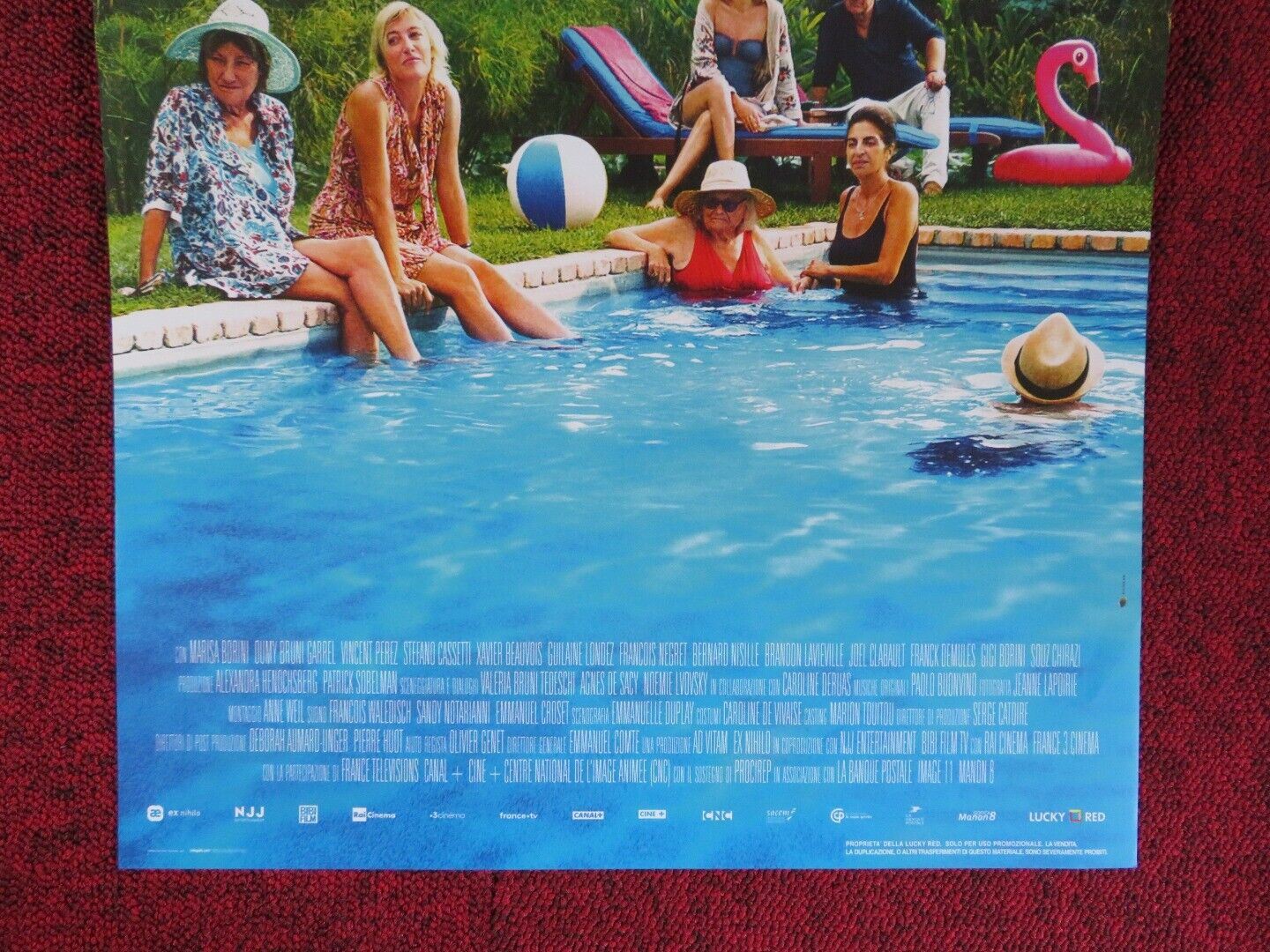 I VILLEGGIANTI ITALIAN LOCANDINA (26.5"x12.5") POSTER PIERRE ARDITI 2018 Movie posters