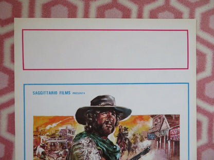 I VIOLENTI /Los desalmados ITALIAN LOCANDINA (27.5"x13") POSTER M HALMAD 1971 - Rendezvous Cinema