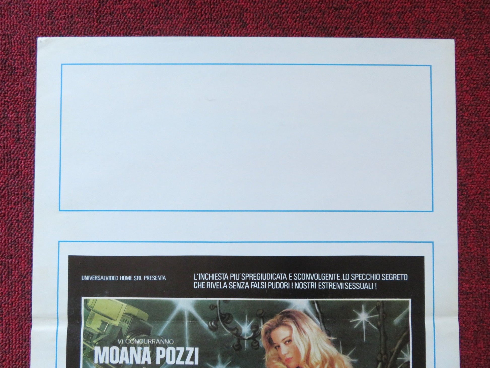 I VIZI SEGRETI DEGLI ITALIANI QUANDO CREDONO DI... ITALIAN LOCANDINA POSTER 1987 Rendezvous Cinema Movie posters