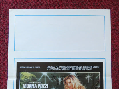 I VIZI SEGRETI DEGLI ITALIANI QUANDO CREDONO DI... ITALIAN LOCANDINA POSTER 1987 Rendezvous Cinema Movie posters