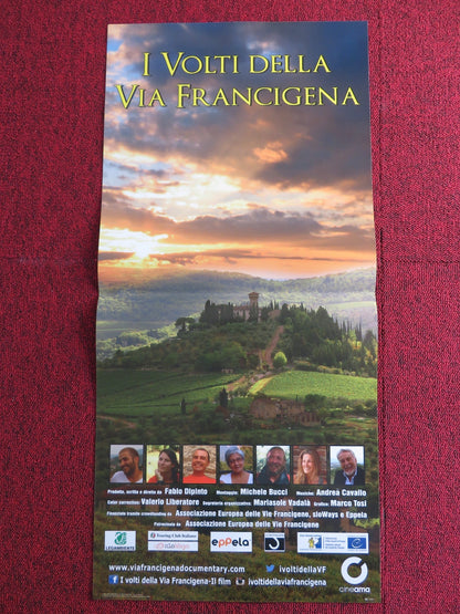 I VOLTI DELLA VIA FRANCIGENA ITALIAN LOCANDINA POSTER ENRICO BRIZZI 2016 Rendezvous Cinema Movie posters
