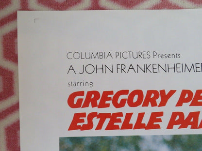 I WALK THE LINE US ONE SHEET POSTER GERGORY PECK TUESDAY WELD 1970 - Rendezvous Cinema