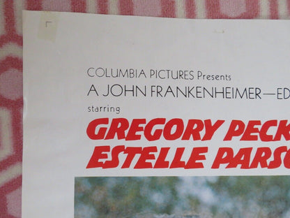 I WALK THE LINE US ONE SHEET POSTER GREGORY PECK ESTELLE PARSONS 1970 Movie posters
