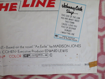 I WALK THE LINE US ONE SHEET POSTER GREGORY PECK ESTELLE PARSONS 1970 Movie posters