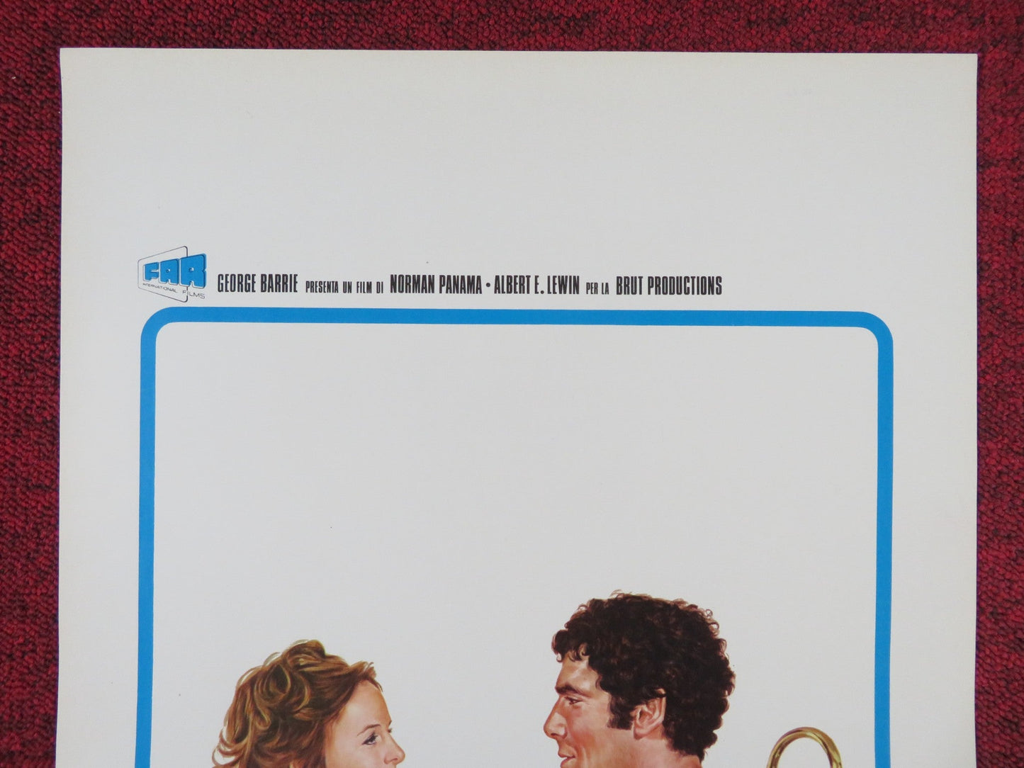 I WILL... I WILL... FOR NOW ITALIAN LOCANDINA POSTER ELLIOTT GOULD KEATON 1976 Rendezvous Cinema Movie posters