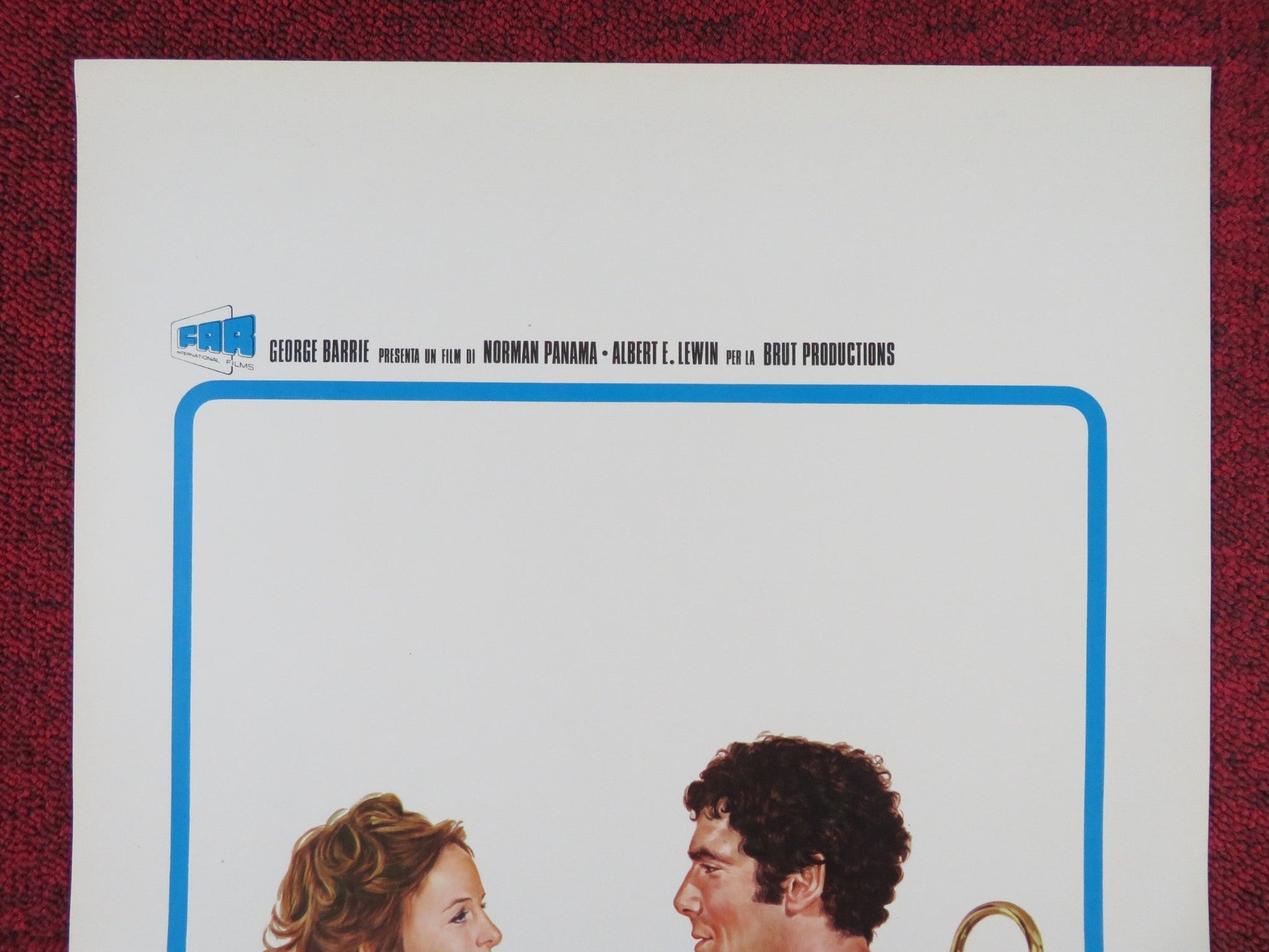 I WILL... I WILL... FOR NOW ITALIAN LOCANDINA POSTER ELLIOTT GOULD KEATON 1976 Rendezvous Cinema Movie posters