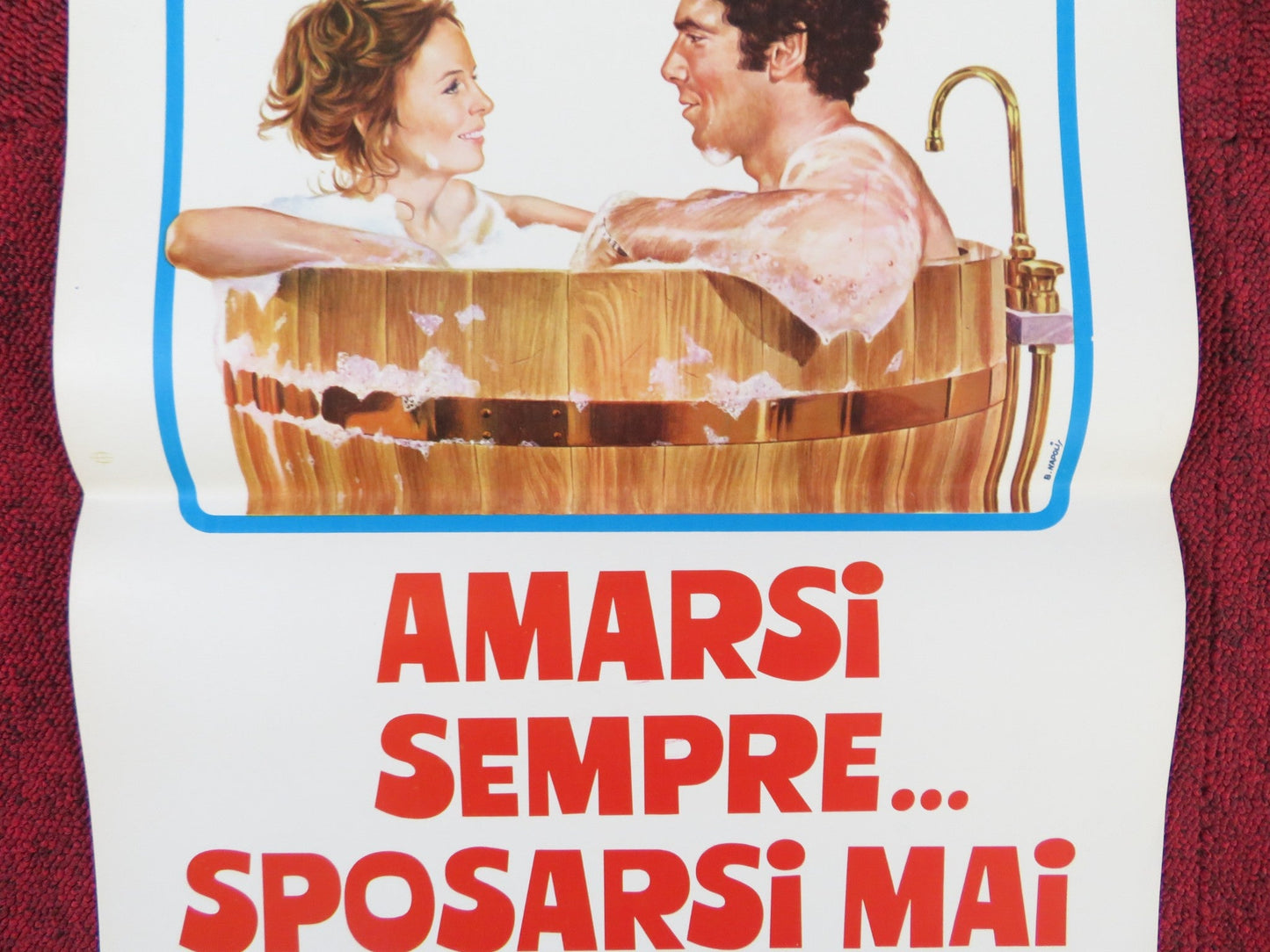 I WILL... I WILL... FOR NOW ITALIAN LOCANDINA POSTER ELLIOTT GOULD KEATON 1976 Rendezvous Cinema Movie posters