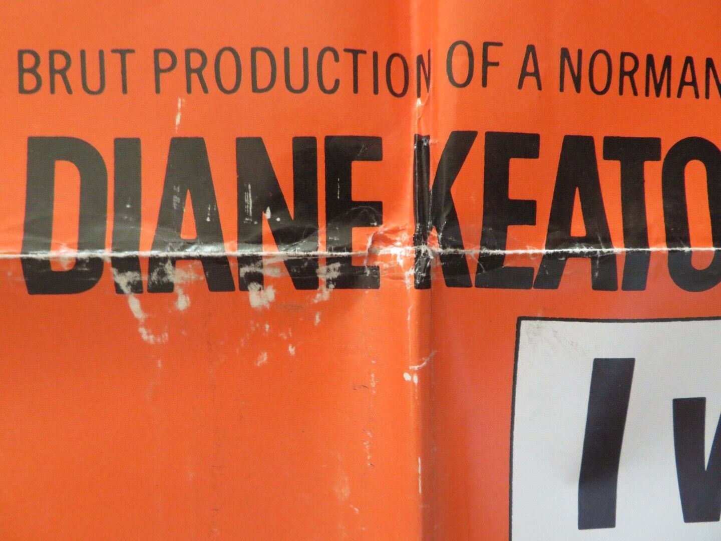 I WILL, I WILL, FOR NOW STYLE C FOLDED US ONE SHEET POSTER DIANE KEATON 1976 Movie posters