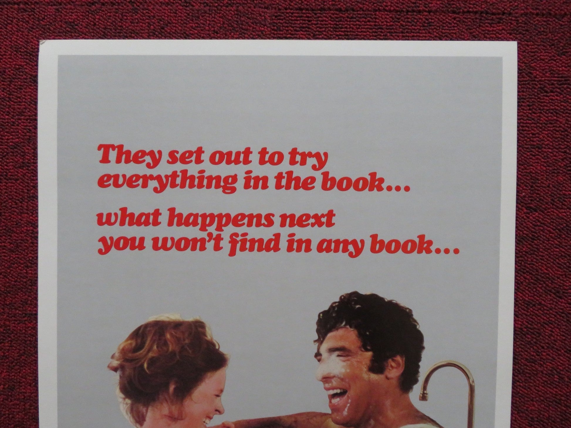 I WILL, I WILL .. FOR YOU STYLE B US INSERT (14"x 36") POSTER ELLOTT GOULD 1976 Rendezvous Cinema Movie posters