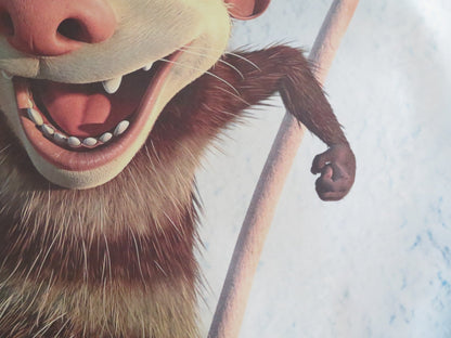 ICE AGE 3 DAWN OF THE DINOSAURS UK QUAD (30"x 40") ROLLED POSTER RAY ROMANO 2009 Rendezvous Cinema Movie posters