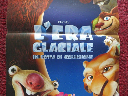 ICE AGE 5: COLLISION COURSE ITALIAN LOCANDINA (27"x13") POSTER R CARDONE '16 - Rendezvous Cinema
