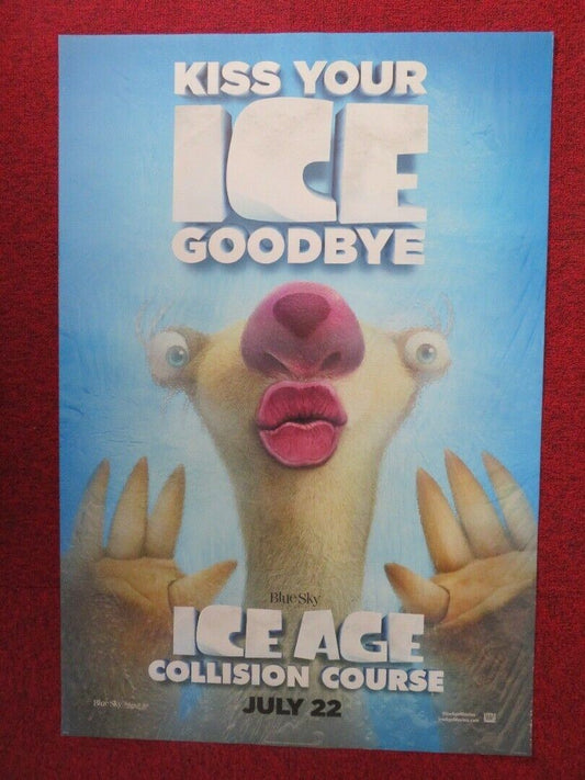 ICE AGE COLLISION COURSE - VERSION B US ONE SHEET ROLLED POSTER Q LATIFAH '16 Movie posters