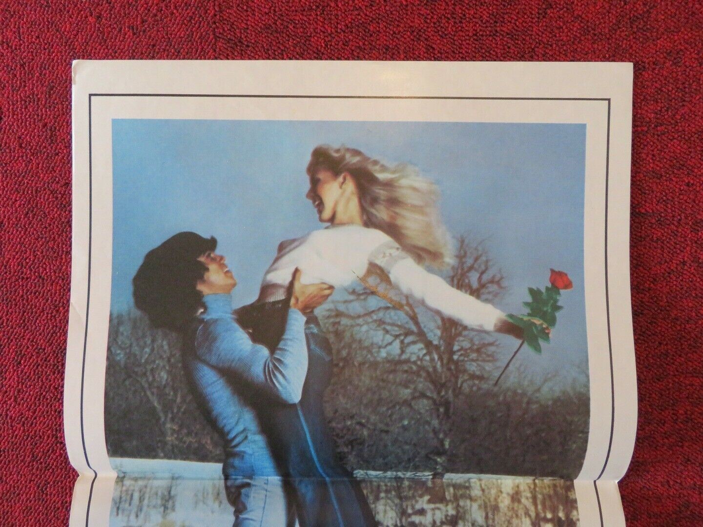 ICE CASTLES FOLDED AUSTRALIAN DAYBILL POSTER Robby Benson Lynn - Holly Johnson '78 Movie posters