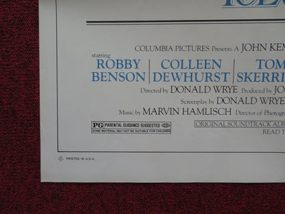 ICE CASTLES FOLDED US ONE SHEET POSTER ROBBY BENSON 1978 Movie posters
