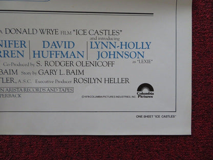 ICE CASTLES FOLDED US ONE SHEET POSTER ROBBY BENSON 1978 Movie posters