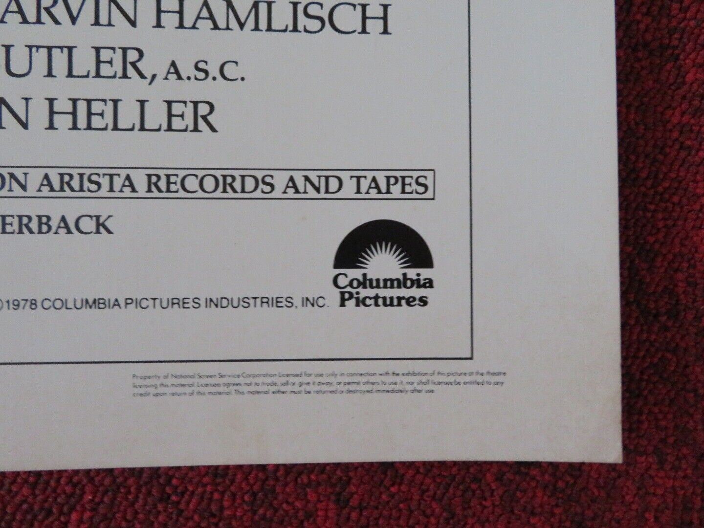 ICE CASTLES US HALF SHEET (22"x 28") POSTER ROBBY BENSON LYN-HOLLY JOHNSON 1978 - Rendezvous Cinema