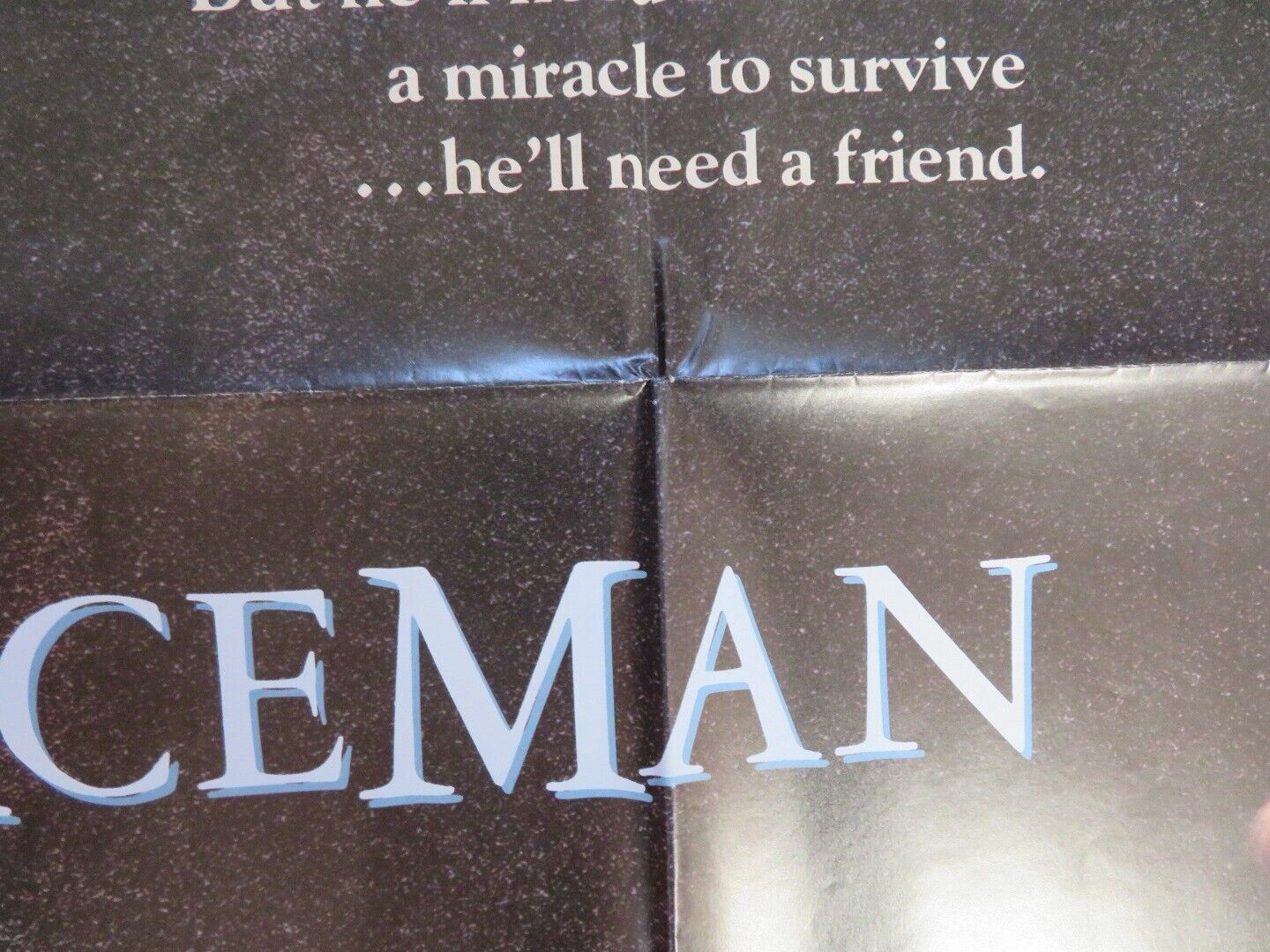 ICEMAN FOLDED US ONE SHEET POSTER TIMOTHY HUTTON 1984 Movie posters