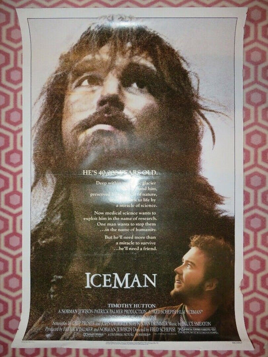 ICEMAN US ONE SHEET ROLLED POSTER TIMONTHY HUTTON 1984 - Rendezvous Cinema