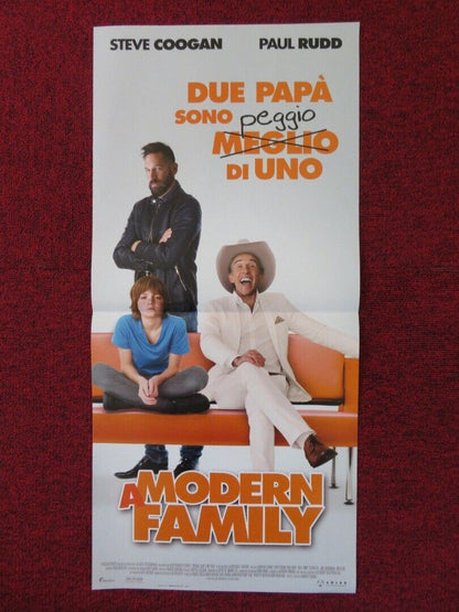 IDEAL HOME ITALIAN LOCANDINA (26.5"x12.5") POSTER PAUL RUDD STEVE COOGAN 2018 Rendezvous Cinema Movie posters