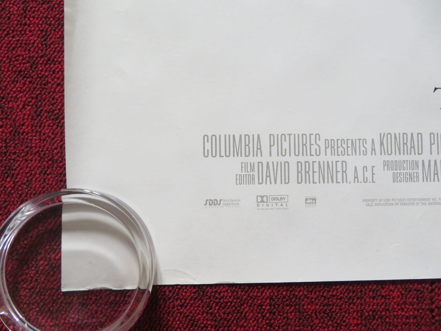 IDENTITY UK QUAD (30"x 40") ROLLED POSTER JOHN CUSACK RAY LIOTTA 2003 Rendezvous Cinema Movie posters