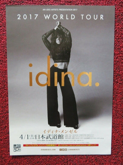 IDINA - WORLD TOUR JAPANESE MUSIC TOUR GIG POSTER 2017 Rendezvous Cinema Movie posters