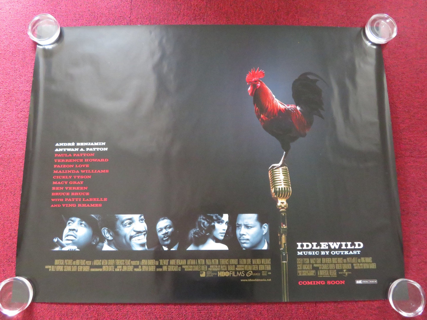 IDLEWILD UK QUAD ROLLED POSTER ANDRE 3000 BIG BOI 2006 Rendezvous Cinema Movie posters
