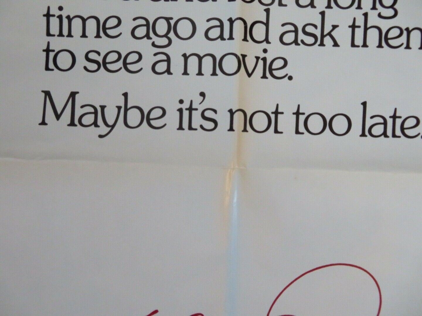 IF EVER I SEE YOU AGAIN US ONE SHEET POSTER MICHEAL DECKER 1976 - Rendezvous Cinema