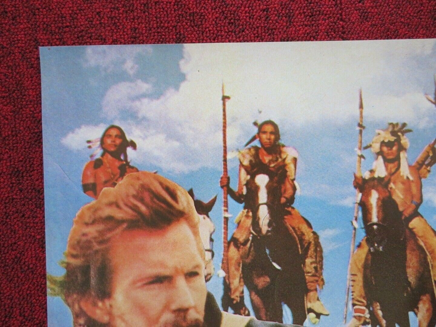 IGRA SA VUKOVIMA / DANCES WITH WOLVES YUGOSLAVIAN (18.5"x 26.5") POSTER 1990 Movie posters