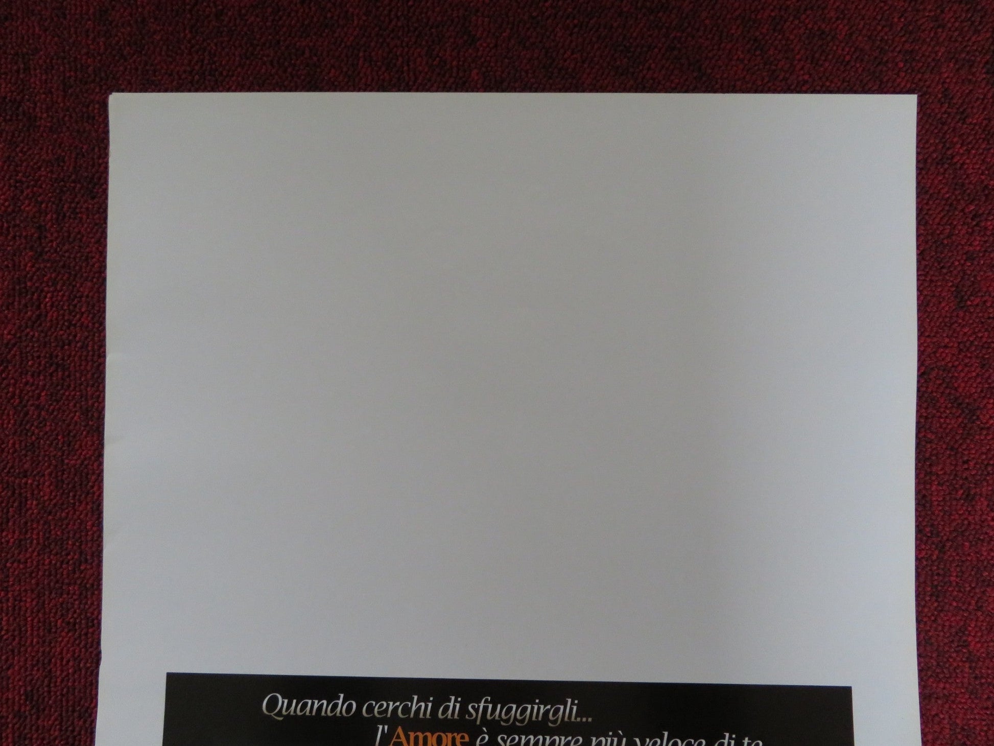 IL BACIO CHE ASPETTAVO ITALIAN LOCANDINA POSTER ADAM BRODY MEG RYAN 2007 Rendezvous Cinema Movie posters