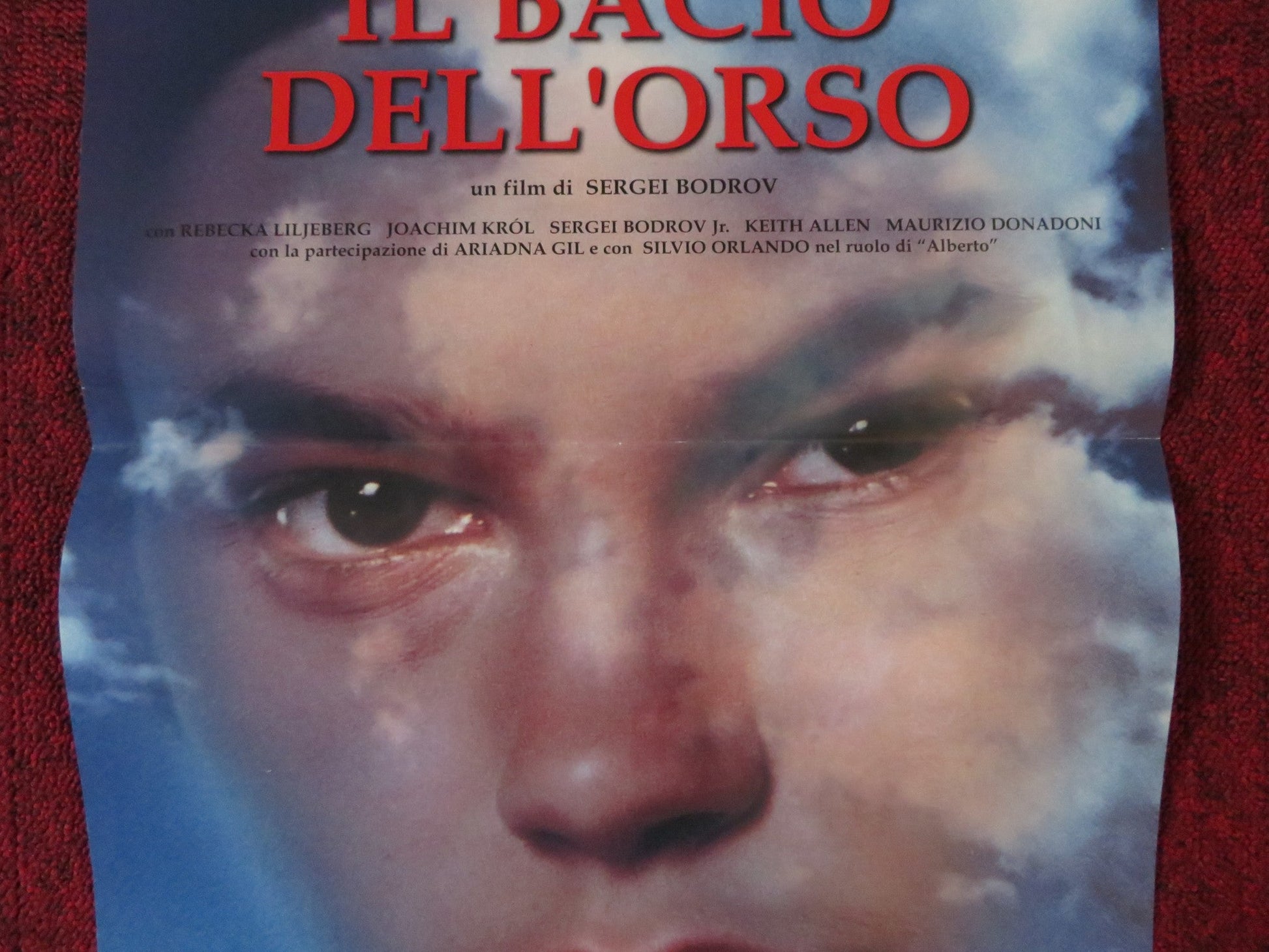 IL BACIO DELL'ORSO ITALIAN LOCANDINA POSTER REBECKA LILJEBERG JOACHIM KROL 2002 Rendezvous Cinema Movie posters