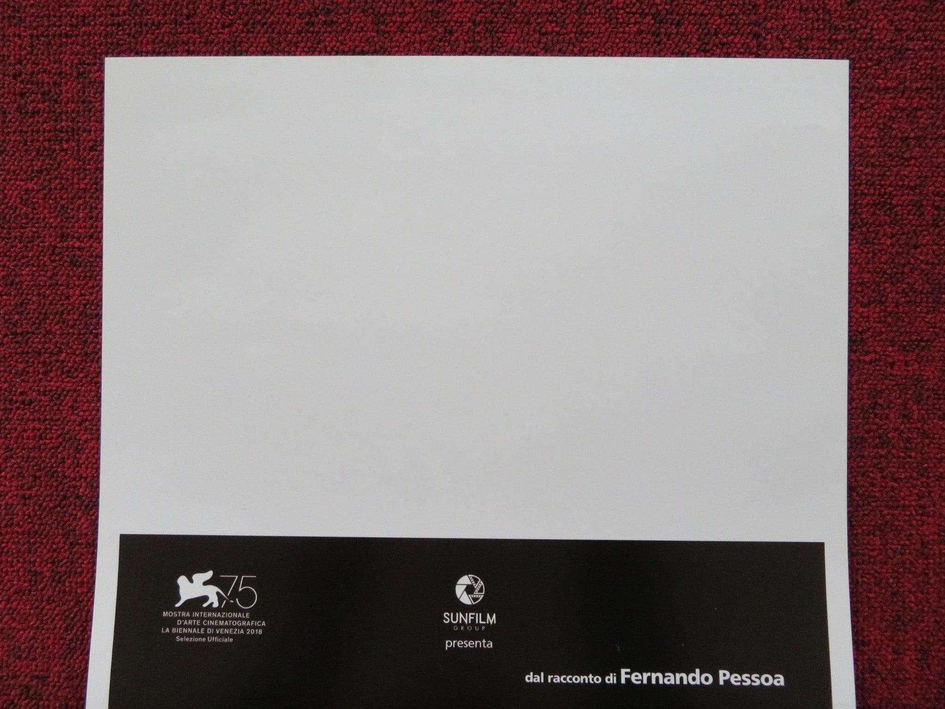 IL BANCHIERE ANARCHICO ITALIAN LOCANDINA POSTER GIULIO BASE PAOLO FOSSO 2018 Rendezvous Cinema Movie posters