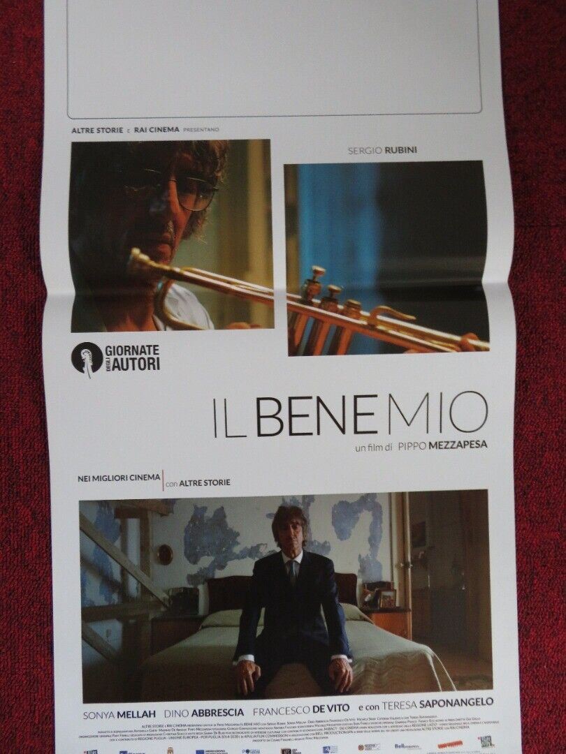 IL BENE MIO ITALIAN LOCANDINA (27.5"x13") POSTER SERGIO RUBINI SONYA MELLAH 2018 Movie posters