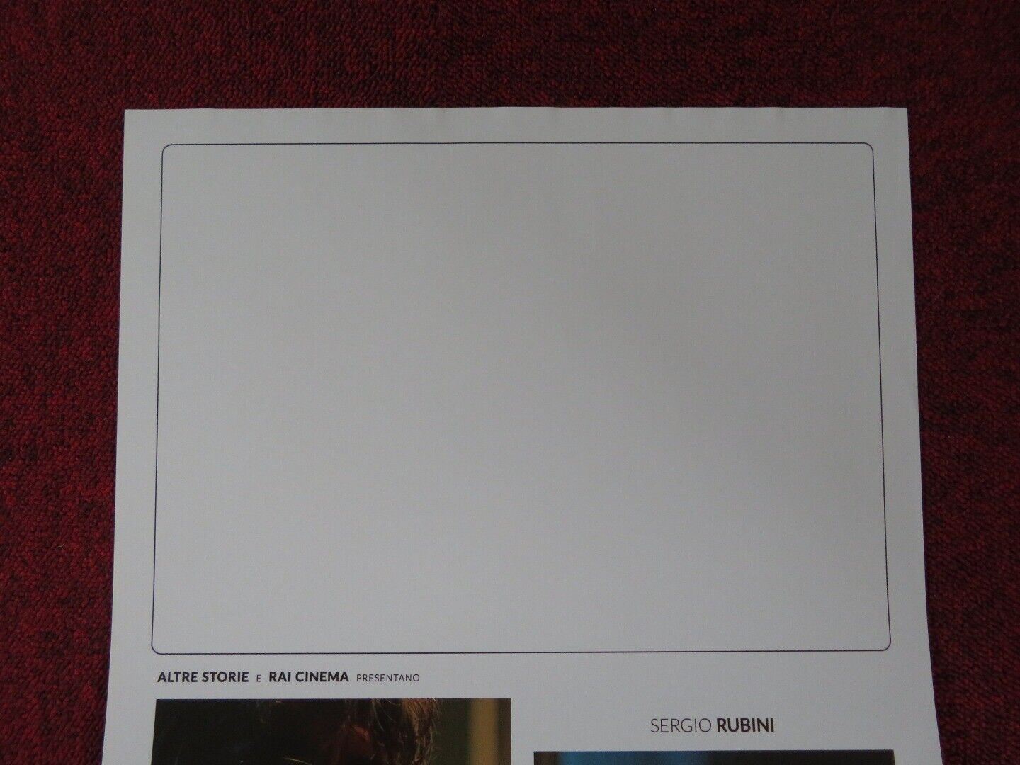 IL BENE MIO ITALIAN LOCANDINA (27.5"x13") POSTER SERGIO RUBINI SONYA MELLAH 2018 Movie posters