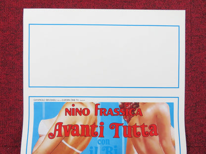 IL BI E IL BA - b ITALIAN LOCANDINA POSTER NINO FRASSICA LEO GULLOTTA 1986 Rendezvous Cinema Movie posters