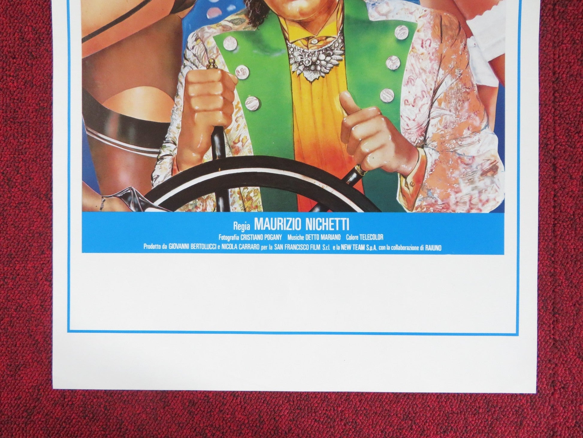 IL BI E IL BA - b ITALIAN LOCANDINA POSTER NINO FRASSICA LEO GULLOTTA 1986 Rendezvous Cinema Movie posters