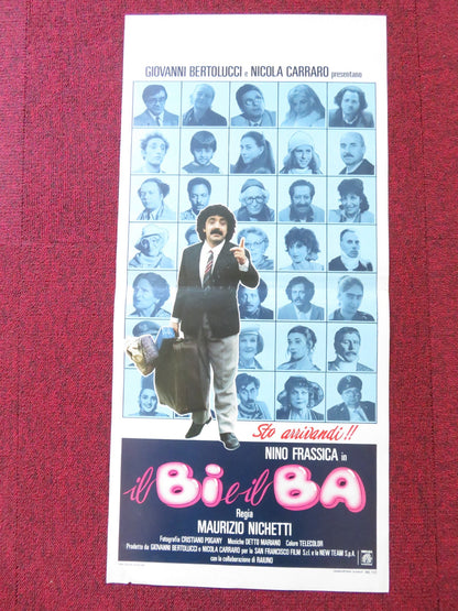 IL BI E IL BA ITALIAN LOCANDINA POSTER NINO FRASSICA LEO GULLOTTA 1986 Rendezvous Cinema Movie posters