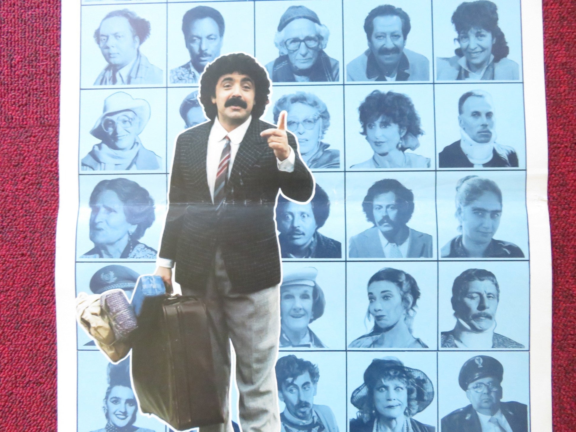 IL BI E IL BA ITALIAN LOCANDINA POSTER NINO FRASSICA LEO GULLOTTA 1986 Rendezvous Cinema Movie posters