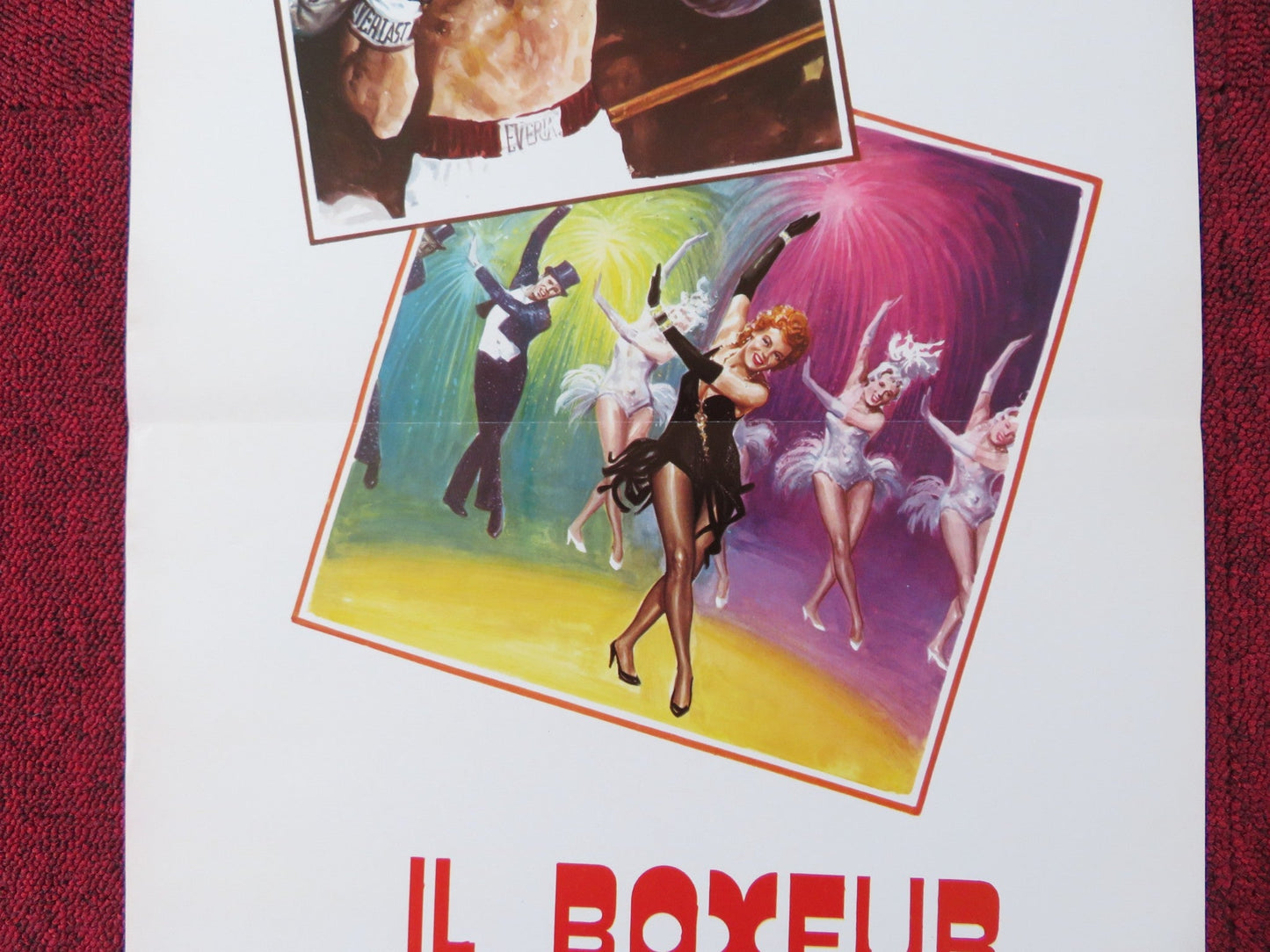 IL BOXEUR E LA BALLERINA ITALIAN LOCANDINA POSTER GEORGE C. SCOTT 1979 Rendezvous Cinema Movie posters