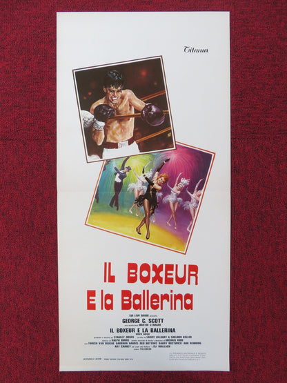 IL BOXEUR E LA BALLERINA ITALIAN LOCANDINA POSTER GEORGE C. SCOTT 1979 Rendezvous Cinema Movie posters